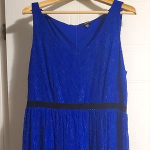Jacob Cobalt Blue Cocktail/Party Dress